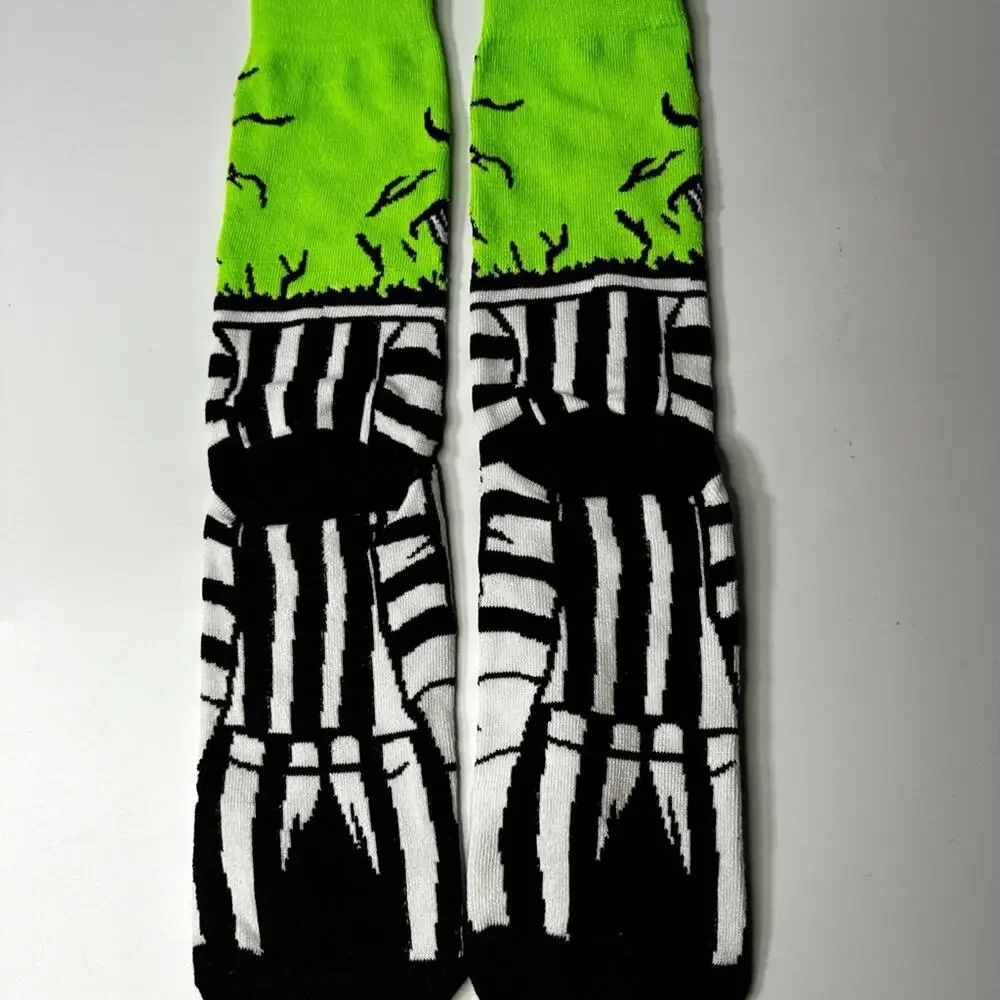 Beetlejuice socks, new in package US Size 7-10 Horror Movie